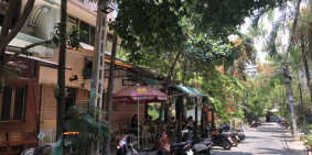 Cho thuê góc 2 MT Bình Giã,. Decor sẵn quán cf, DT 5x20m. 4 tầng.