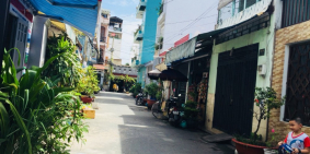 Bán nhà hẻm nhựa 7m thông đường Lê Thúc Hoạch,Tân Quý, Tân Phú,4m x 11