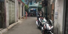 Cho thuê nhà hẽm đường Tây Hòa, 4x15, trệt-lững-lầu, 3PN