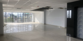 Văn phòng cho thuê quận Bình Thạnh, 87m2, trần sàn hoàn thiện, không vướng cột