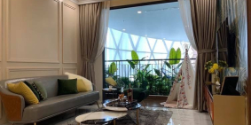 Căn hộ cao cấp Đất Xanh Opal 3 phòng ngủ, mặt tiền Phạm Văn Đồng, thanh toán 1%/