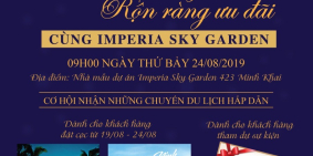 Bán căn ngoại giao tòa Sky A Imperia Sky Garden, CK 5%, QT 80tr, 12 tháng 0% LS