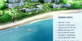 Bán căn hộ biển Ocean Vista view biển, vị trí đẹp, cho thuê 2.5tr/đêm.