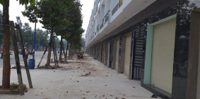 nhà phố thương mại bến cát 1 trệt 1 lầu+4 phòng trọ