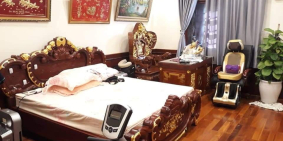 Biệt phủ có thang máy Bình Thạnh 3 lầu 6 phòng ngủ tặngnội thất dát vàng 16 tỷ 8