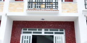 Ông Anh Bán Gấp Nhà1 trệt1 lầu mới Xây 100% sau Chợ Bình Chánh, NgayKCN CầuTràm