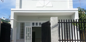 Nhà mặt tiền đường Nguyễn Văn Khạ ,110m2 thổ cư 100% Sổ hồng riêng,Giá 1tỷ