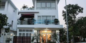 Biệt thự song lập nằm gần QL 1A , lọt trong khuôn viên KDL Giang Điền