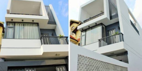 Bán nhà đẹp 1 trệt 2 lầu, nhà phố hiện đại