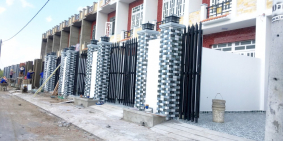 NGÂN HÀNG THANH LÝ NHÀ 1 trệt 1 lầu, sau Chợ Bình Chánh, NGay KCN Cầu Tràm