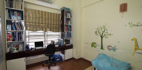 Bán nhà mặt ngõ thông kinh doanh Hoàng  Cầu - 33m x 4 tầng- MT 4M Lô góc nở hậu