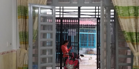 Nhà mặt tiền Quận 12, hẻm xe hơi, SHR, tiện kinh doanh-LH 0934526796