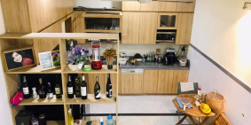 Nhà thiết kế hiện đại nội thất đẹp Phan Tây Hồ dt 54m2, 4 lầu.5.6 tỳ 0901392122