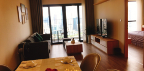 Cho thuê căn hộ 3 phòng ngủ rộng 128m2 đủ đồ cao cấp tòa Sky Park