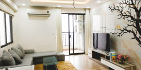 Cho thuê căn hộ Penthouse ở ECOLIFE TÂY HỒ 3 phòng ngủ, có sân vườn, full đồ