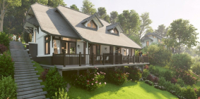 Bán biệt thự Panorama Hill, Hòa Bình, DT 150m2, chỉ 2,8 tỷ full nội thất