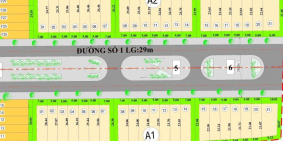 Bán đất nền dự Án Eden Garden ở Nguyễn Cửu Phú , Q.Bình Tân .