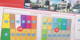 dự án dương quan park gồm có 24 lô đất vs diện tích từ 290-528 m2..giá từ 5,2 ty