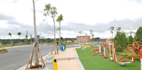 bán đất ngay trung tâm thị xã bến cát, hỗ trợ giấy phép xây dựng, giá từ chủ đầu