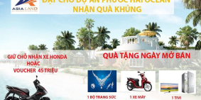 đất vàng khu vực ven biển giữa Hồ Tràm và Vũng Tàu Lan Rừng,giá đầu tư 579tr