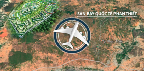 Đất nền giá tốt chỉ 570 triệu/ nền 1.000m2 gần sân bay phan thiết