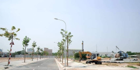 Đất nền giá rẻ đầu tư 9.2tr/m2 , shr khu dân cư mới Gold Star L/An mặt tiền đườn