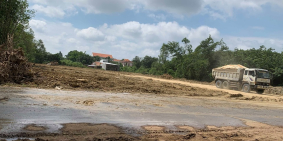 đất mặt tiền đường An Nhơn Tây liền kề bệnh viện huyện củ chi