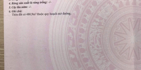 CẦN BÁN GẤP LÔ ĐẤT 2 MẶT TIỀN SỔ SẴN