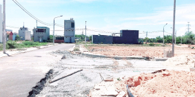 đất thổ cư, dt 90m2, đã có sổ đỏ ở trung tâm thành phố Tam Kỳ