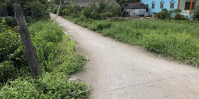 489m thổ, đường đan xe oto chạy