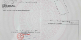 Chính chủ: Cần ra gấp lô đất nền Hồ Tràm, SHR, giá 1.2xx