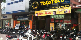 Cho thuê nhà làm trà sữa mặt phố Thái Hà: 110m2, MT 5.5m.