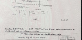 Chính chủ cho thuê nhà Bùi Văn Ba - Quận 7, DT 4.5mx23.5m. GIÁ 32tr/ tháng có TL