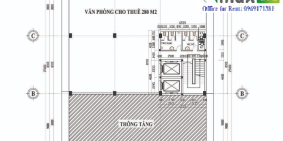 Chính chủ văn phòng 500m mặt phố Trần Hữu Dực mặt tiền 20m giá 7$