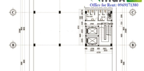 cần cho thuê gấp văn phòng 450m thông sàn mặt phố Trần Hữu Dực Nam Từ Liêm giá c
