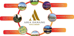 Nhận booking Aria Đà Nẵng căn hộ du lịch và biệt thự biển