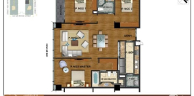 Căn hộ Vincom Đồng Khởi - 3PN - 162,5m2 view hồ bơi tầng trung, full NT, 24 tỷ