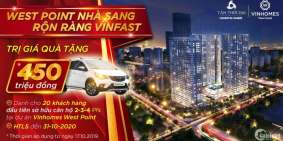 Vinhomes west point-Mua nhà tặng ô tô