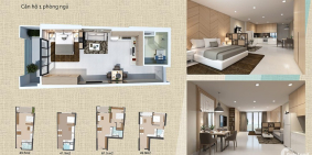 Bán nhanh căn hộ 1PN chung cư cao cấp Gateway Vũng Tàu, tầng trung, view biển.