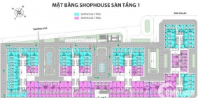 Bán lại 3 căn ngoại giao Shophouse dự án Eurowindow River Park