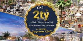 Chuyên suất ngoại giao shophouse, biệt thự tại Flamingo Đại Lải Resort Lh:098497