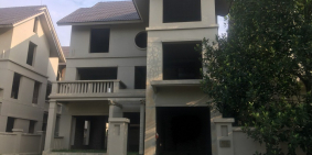 Biệt thự 300m gần chùa thầy, khu tuần châu Ecompack