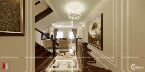 Nhà phố thương mại 96m2 - Nhà mới đón Tết