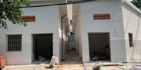 THANH LÍ GẤP dãy trọ đang xây dở đg Lê Thị Hà- HM, dt 160m2. SHR giá 1,45 tỷ