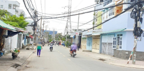 Bán nhà 1 lầu mặt tiền kinh doanh đường Bùi Minh Trực Phường 6 Quận 8