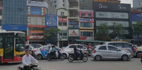 BÁN NHÀ MẶT ĐƯỜNG TRƯỜNG CHINH 4T, NGAY GIỮA NGÃ TƯ SỞ, CHÍNH CHỦ SỔ ĐỎ