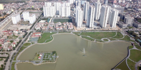 Căn hộ  An Bình City, 113m2, View hồ điều hòa thoáng mát