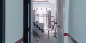 Bán nhà 1 lầu 1 trệt, 69m, sổ riêng, 3 ph ngủ , đường nhựa 12m