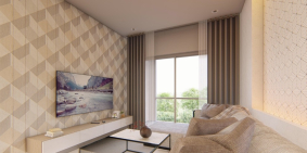 Căn hộ 2 phòng ngủ SUNRISE RIVERSIDE có 2 ban công, 70m2 có đầy đủ nội thất