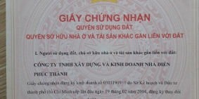 Cần bán đất nền Q.9 5x20m KDC đẳng cấp